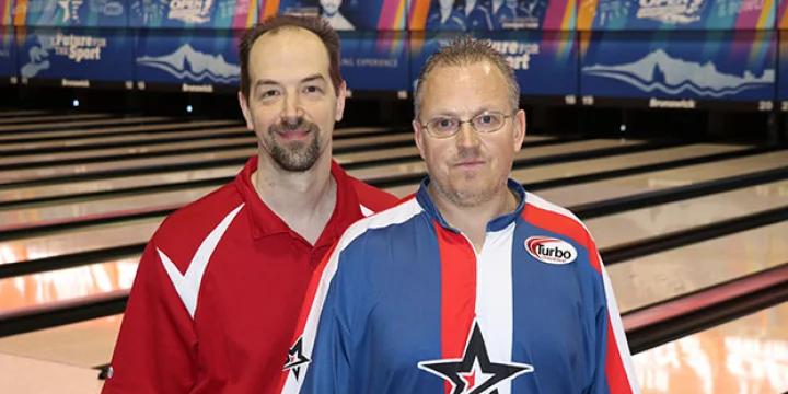 In wild day of doubles action at 2018 USBC Open Championships, solid veterans Bill Webb and Ron Nelson emerge with lead