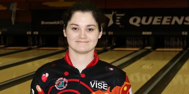 Daria Kovalova extends lead heading into final day of qualifying at 2018 USBC Queens