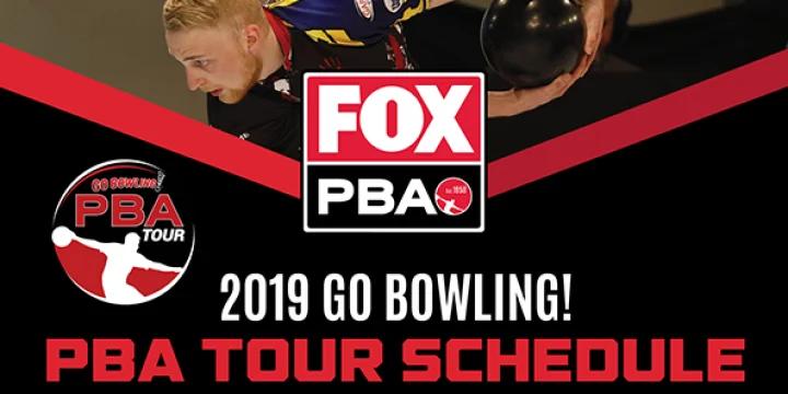 Special PBA Clash kicks off 30-telecast 2019 PBA Tour schedule on FOX that includes 19 live shows
