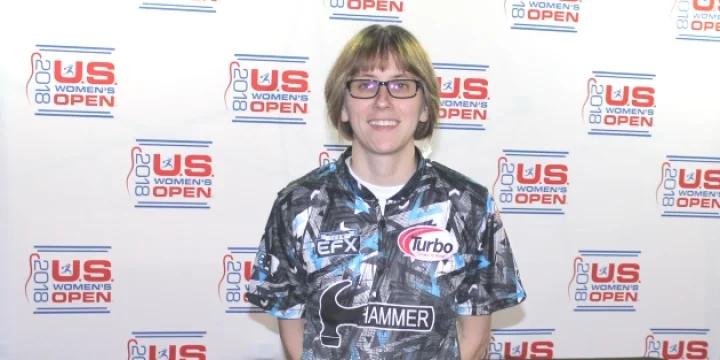 Erin McCarthy fires high block of night, moves into first heading into final pre-TV day of 2018 U.S. Women’s Open