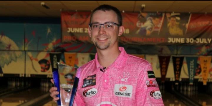 E.J. Tackett’s plain urethane plays both offense and defense in routing Bill O’Neill to win PBA Xtra Frame Parkside Lanes Open