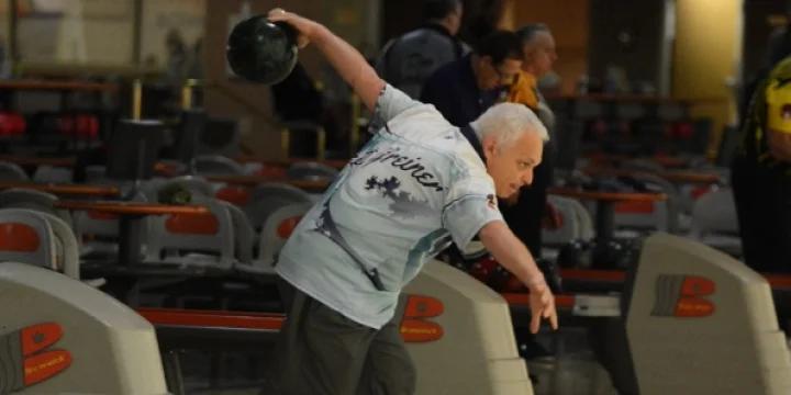 Scott Greiner credits right ball choices as he leads qualifying at PBA50 River City Extreme Open