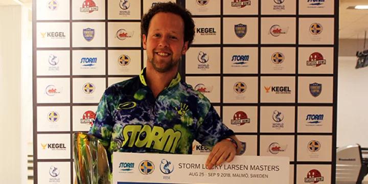 Kyle Troup denies Jason Belmonte a chance to get a leg up in PBA Player of the Year race by beating him for PBA-WBT Storm Lucky Larsen Masters title