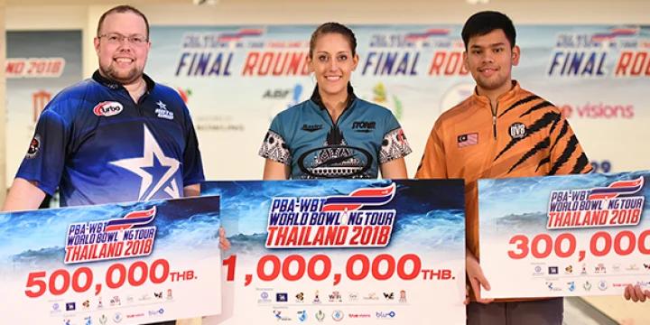 Danielle McEwan wins PBA-WBT Thailand as handicap enables her to earn top seed, but isn’t decisive in title tussle with Stuart Williams