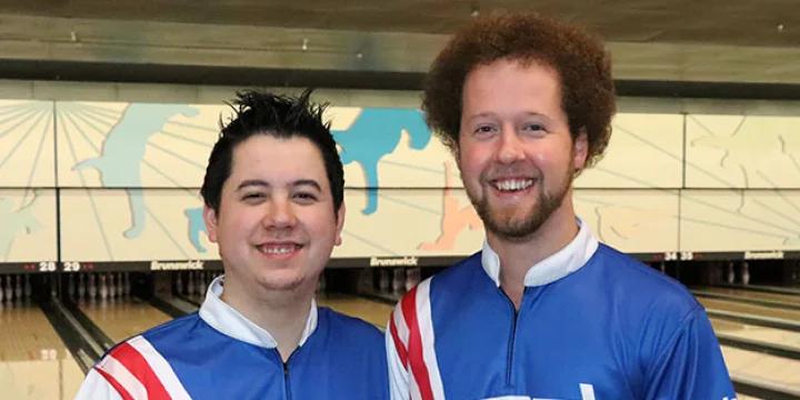 Malaysia leads, Team USA's Kyle Troup and Jakob Butturff second halfway through doubles qualifying at 2018 World Men's Championships