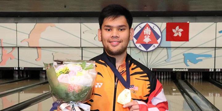 Malaysia’s Rafiq Ismail beats Canada’s Dan MacLelland to win singles gold medal at 2018 World Men’s Championships