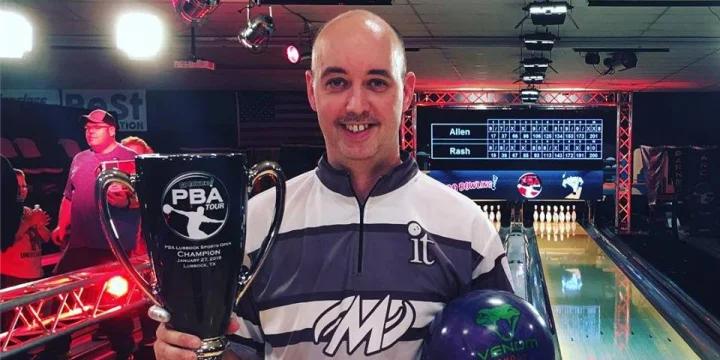 More than just an improbable 10th frame enabled Dick Allen to edge Sean Rash for 2-pattern PBA Lubbock Sports Open title