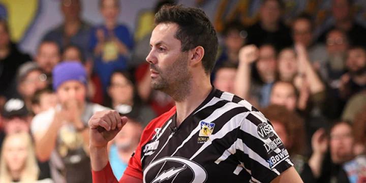Red-hot Jason Belmonte soars into lead heading into match play at 2-pattern 2019 Go Bowling! PBA Indianapolis Open