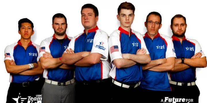 Team USA for 2019 PABCON Men’s Championships will be John Janawicz, A.J. Johnson, Darren Tang, Nick Pate,  Perry Crowell IV, Sean Wilcox