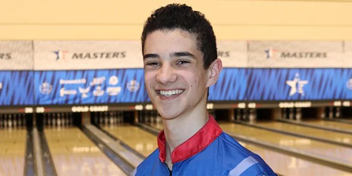 And a child shall lead them: Solomon Salama, 16, tops 2019 USBC Masters after opening round of qualifying