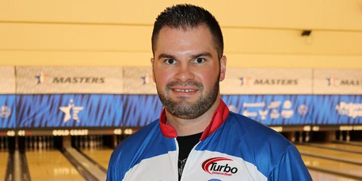 A.J. Johnson jumps over Solomon Salama to grab second-round lead at 2019 USBC Masters