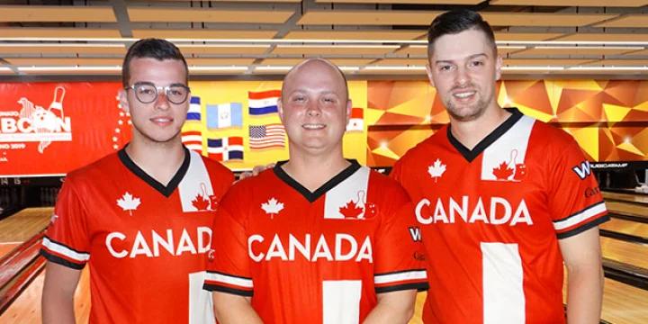 Canada wins trios, Team USA shut out of medals in trios at 2019 PABCON Men’s Championships