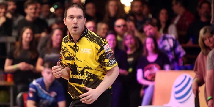 Dom Barrett wins in double roll-off, Sean Rash in sweep in final show of Round of 16 of 2019 PBA Playoffs