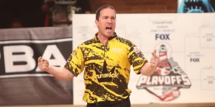 Bill O'Neill sweeps Wes Malott, Sean Rash rallies to beat Dom Barrett in second show of Round of 8 of PBA Playoffs