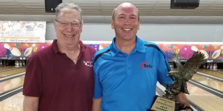 Failure leads to success as Madison Area USBC Hall of Famer Joel Carlson wins first PBA50 Tour title by beating PBA Hall of Famer Ron Mohr 279-279, 10-8 in title match