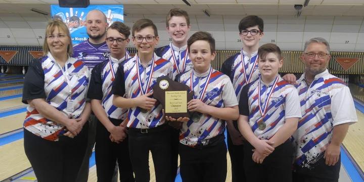 Seventh grader Travis Weber fires perfect game, champions crowned as 54 teams, 240 singles compete in Wisconsin Middle School Bowling Club State Championships