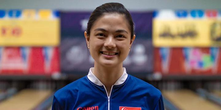 Cut line under as Singapore’s Daphne Tan leads first round at 2019 USBC Queens