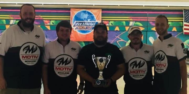 Team MOTIV II — Graham Fach, Zach Wilkins, Kyle Cook, Kyle Mayberry, Zach Doty — wins 2019 Ace Mitchell Team Challenge