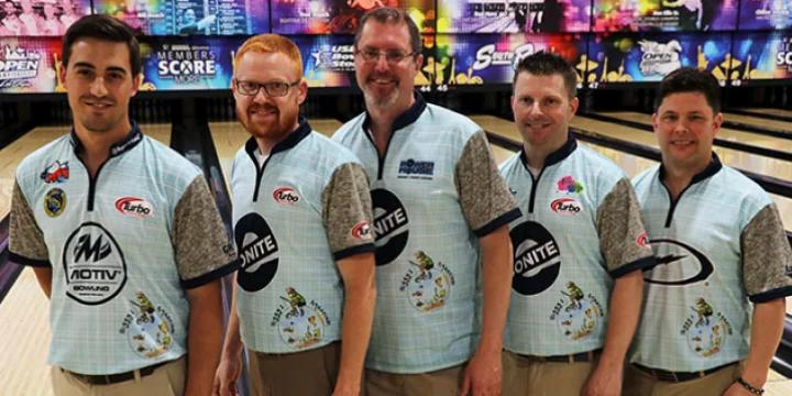Team chemistry the key to budding Higgy’s Aquarium dynasty, Dan Higgins says after taking team Eagle at 2019 USBC Open Championships