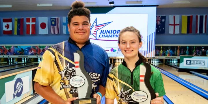 John Nunn wins boys title, Annalise O'Bryant again wins girls title in 2019 Junior Gold Championships U15 show