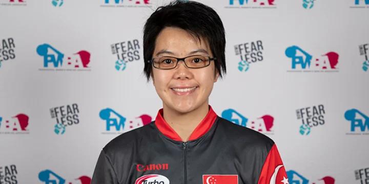 Lefties Cherie Tan, Shannon Pluhowsky separate from field heading into final day of match play at 2019 QubicaAMF PWBA Players Championship