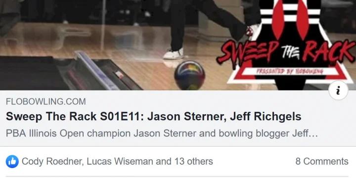 The vanishing Sweep the Rack podcast featuring me, and why FloBowling might not have had a choice in removing it