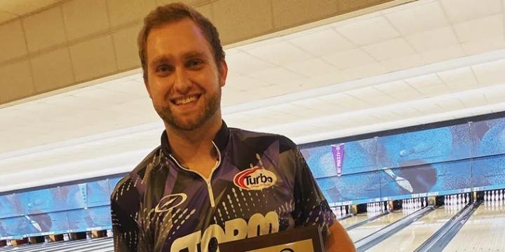 Nick Pate keeps it on the lane this time, beats Brady Stearns at Ten Pin Alley to win first PBA Regional