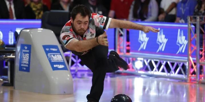 Big second round boosts Anthony Simonsen to lead at 2020 PBA Tournament of Champions
