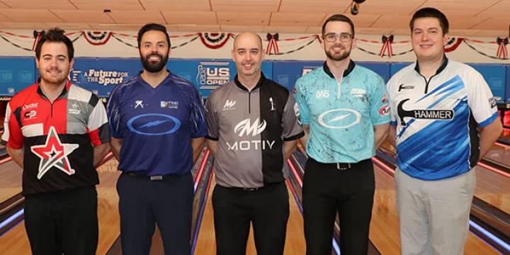 Anthony Simonsen a game away from next historic step as top seed of 2020 U.S. Open; Jason Belmonte also seeks history, Dick Allen, Chris Via, Perry Crowell IV look to make their mark