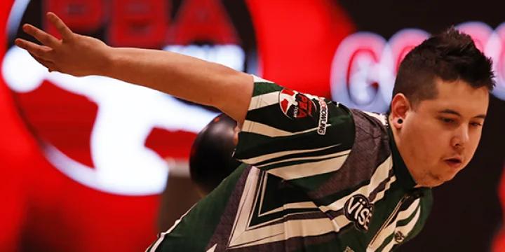 Unshakeable: Amid tough season, Jakob Butturff continues big World Series of Bowling XI by leading 2020 PBA Chameleon Championship qualifying
