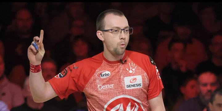 E.J. Tackett averages 249.7 in cashers round to soar into lead at 2020 PBA World Championship at Storm World Series of Bowling XI