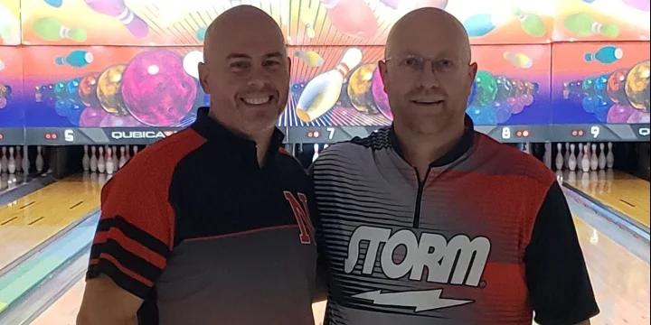 Rick Volhard defeats Dale Hackbart to win Wolf River Scratch Bowlers Tour at Coral Lanes in Rothschild