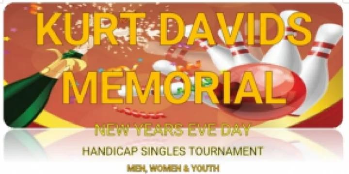 2020 Kurt Davids Memorial New Year's Eve Day Tournament will be held with special rules to meet COVID-19 measures