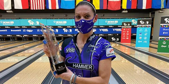 Shannon O'Keefe picks up where she left off 16 months ago, winning 2021 PWBA Bowlers Journal Classic