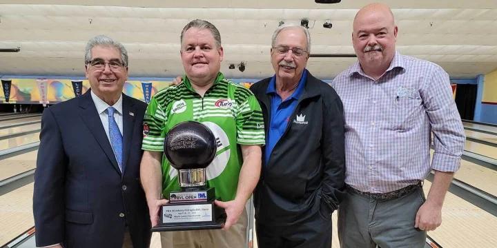 Jason Couch gets emotional after striking his way to first PBA50 Tour title in tournament named for his idol: Johnny Petraglia