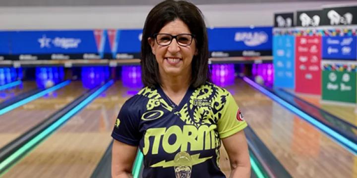 Liz Johnson's televised 300 in winning 2021 PWBA Lincoln Open very different from her first 'televised' 300 in a somber week in U.S. history