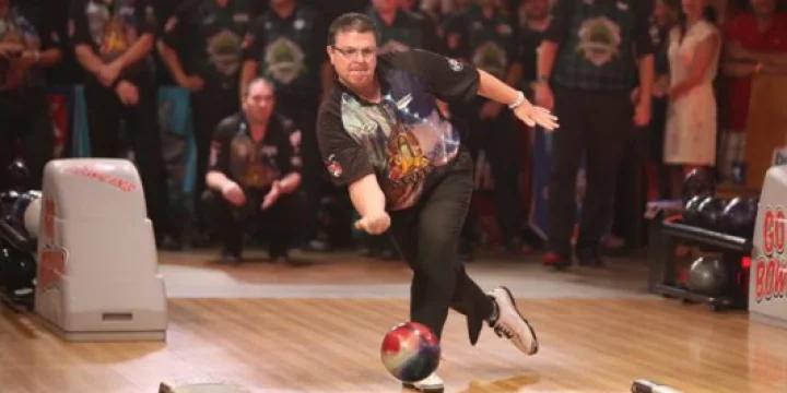 Brad Angelo averages 244.14 to lead 2021 PBA50 Bud Moore Classic after first round