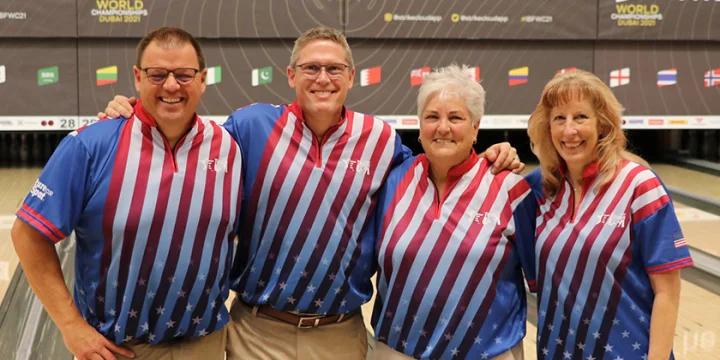 Senior Team USA’s Tom Hess-Chris Barnes, Sharon Powers-Tish Johnson advance to doubles medal round at 2021 IBF Masters World Championships