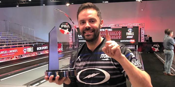 Instead of Player of the Year showdown, PBA fans get historic double 300s and Jason Belmonte clinching record-tying 7th Player of the Year with win in 2022 PBA Tour Finals