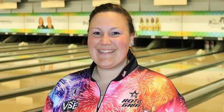 Jodi Sarney totals 2,194 in debut to take 2022 USBC Women’s Championships all-events lead from Hall of Famer Liz Johnson