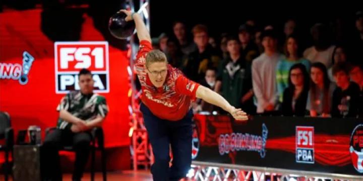 Chris Barnes soars to lead with big second round as qualifying ends, top 29 advance to final day of 2022 PBA50 Spectrum Lanes Open