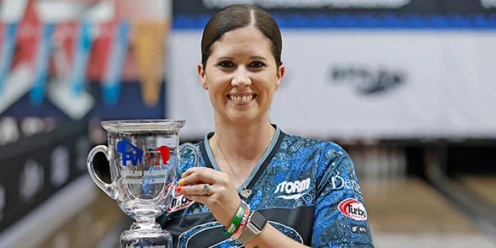 Bryanna Coté trusts her 'gut' in ball change for title match as she wins 2022 PWBA Dallas Classic