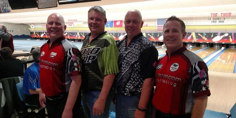 Jay Nephew, Bill Fabian take doubles lead with record 1,573, our 11thFrame.com edges into team lead by a pin at 2023 Wisconsin State USBC Senior State Tournament