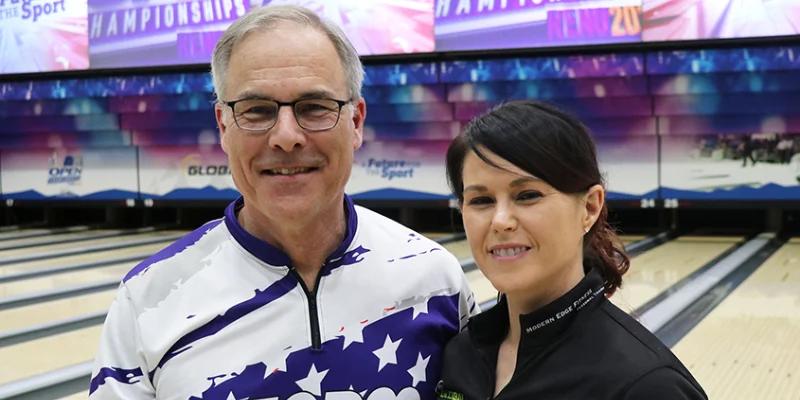 How Cassandra Leuthold and Scott Kruppenbacher can make history if they hold the doubles lead at the 2023 USBC Open Championships