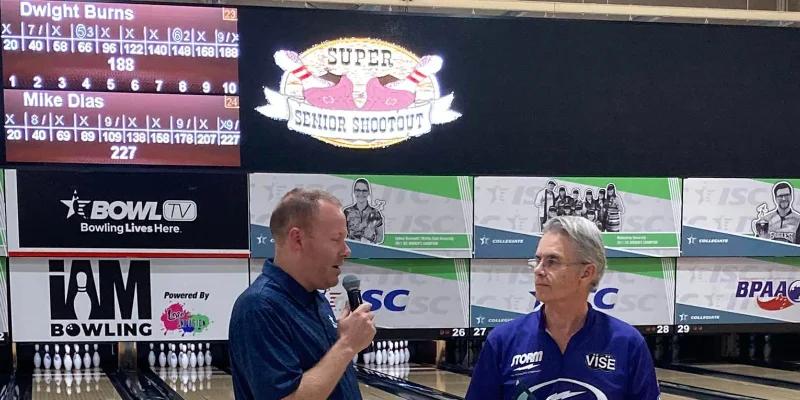 Mike Dias loses just 1 game in match play in winning 2023 South Point BowlTV Super Senior Shootout Championship
