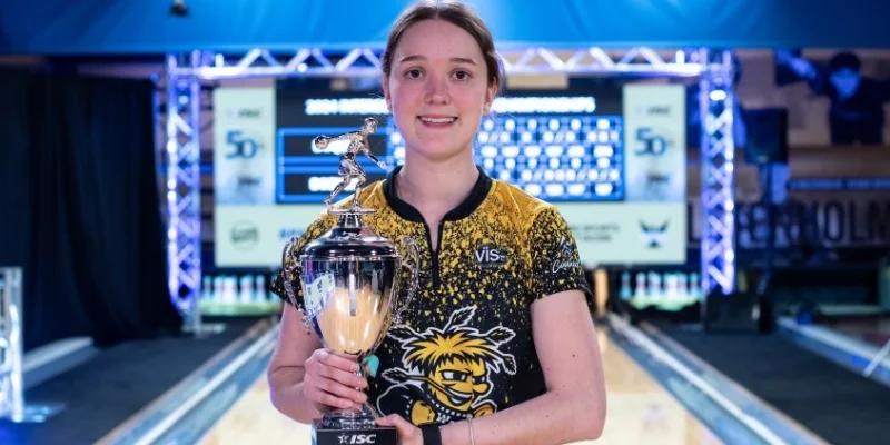 Wichita State's Sara Duque has a bowling day she may never top as she wins women's 2024 Intercollegiate Singles Championship