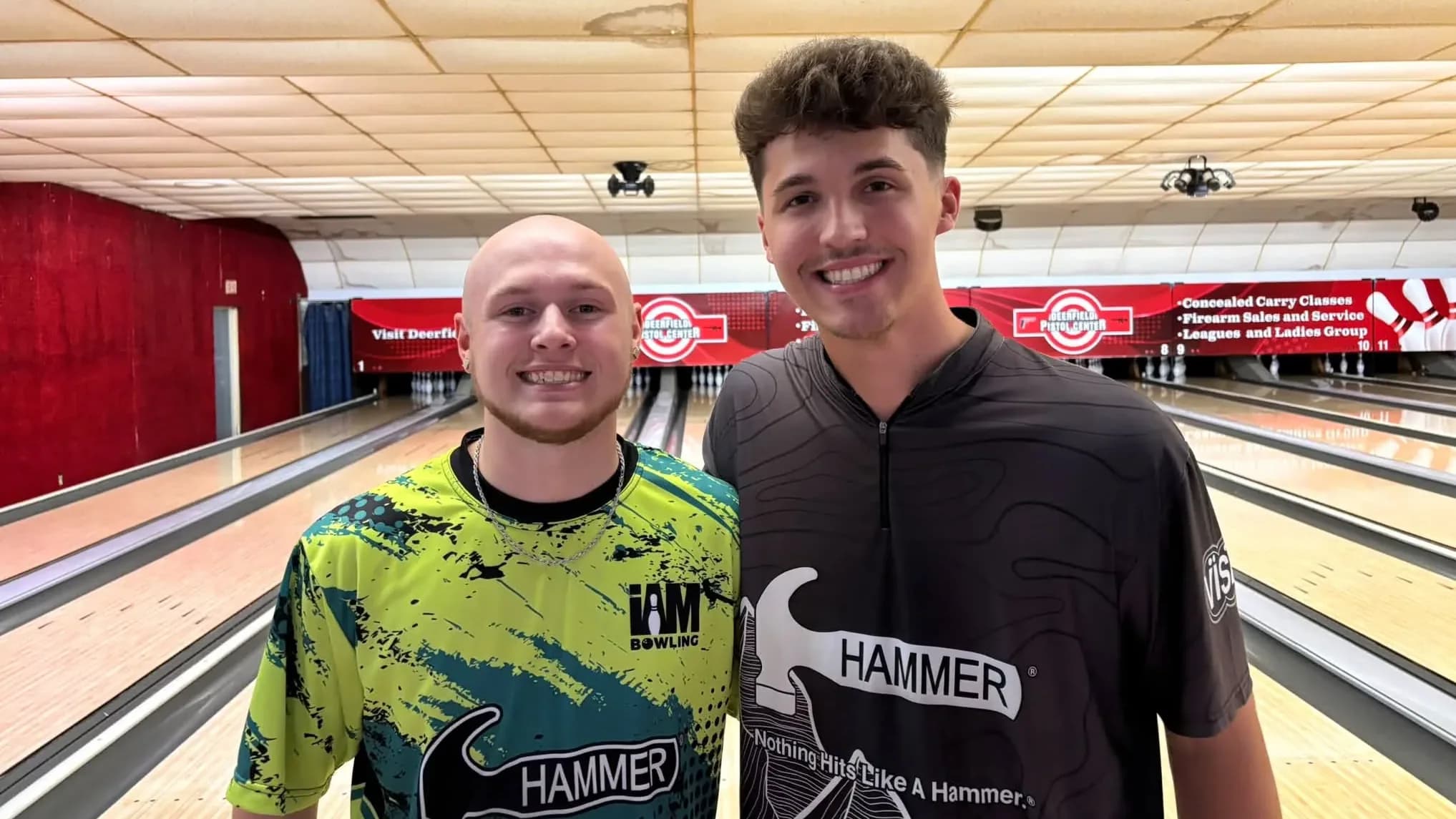 Ethan Jones and Gabe Staude beat Dylon Wilde and Devon Boeck win MAST doubles at Lake Ripley Lanes