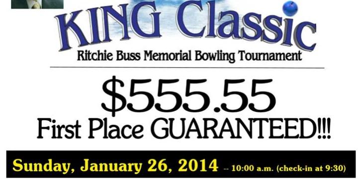 King Classic Ritchie Buss Memorial Bowling Tournament set for Jan. 26 in Freeport, Ill.