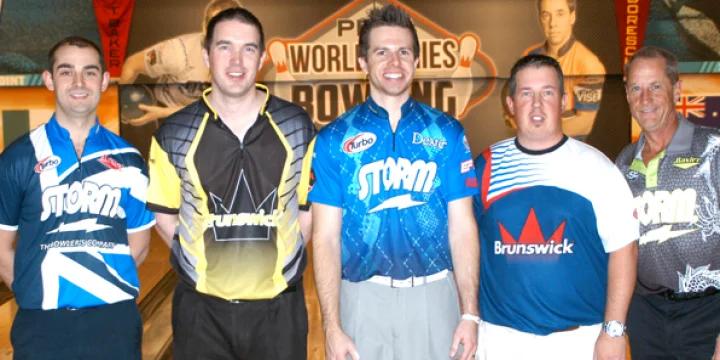 Pete Weber, Tom Smallwood emerge from wild position round to join Dom Barrett, Sean Rash, Mike Fagan on PBA World Championship TV show