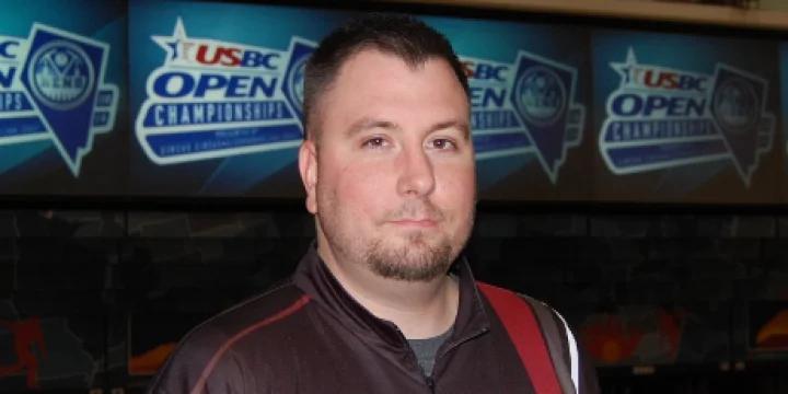 USBC Open Championships rookies excel: Justin Ziegler snares singles leads, A.J. Chapman grabs second in all-events